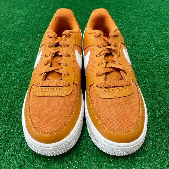 Nike Air Force 1 LV8 2 GS Sportswear Shoes Orange White DX1656-800 VNDS Size 6 - Picture 4 of 7
